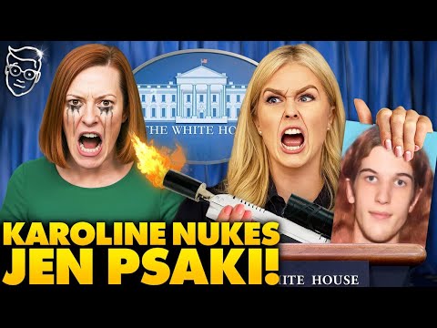 Karoline Leavitt EVISCERATES Jen Psaki for Mocking Prayer After Trans Activist TARGETS Christians