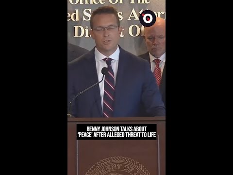 Benny Johnson talks about 'peace' after alleged threat to life
