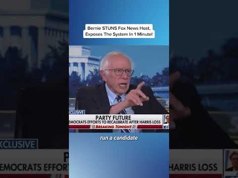 Bernie Sanders SHOCKS Fox News Host #shorts #news #politics