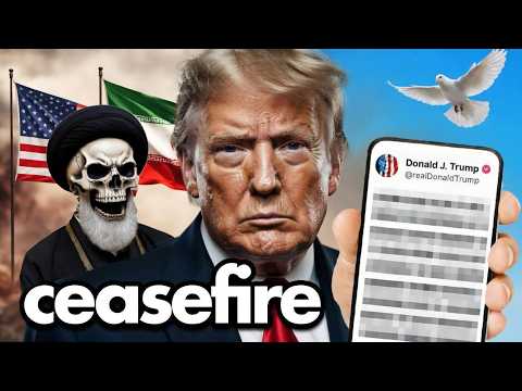 🚨 BREAKING: Trump Announces PEACE With Iran, SHOCKS World….